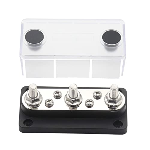 BOSBAR KOSTENSCHAFT DISTRUKTION Block DC48V 150A Für Boot Marine Truck Batterie Anschlussanschluss Block Bussbar Box Box Box von THINCAN