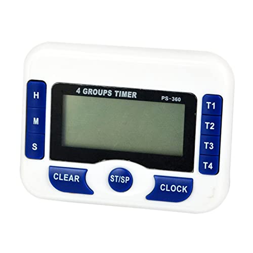 Countdown Timer 4 Kanal Electric Digital LCD Display Timer Magnet Alarm Clock Zum Kochen Backspiel Countdown Timer 4 Kanal Electric Digital LCD Display Timer Magnet Alarm Clock Zum Kochen Backspiel von THINCAN