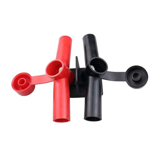Double PowerPost Kabelverbinder Ein Schwarz Und Ein Roter Isolator Post Stecker Stromklemmen Blockm8 von THINCAN