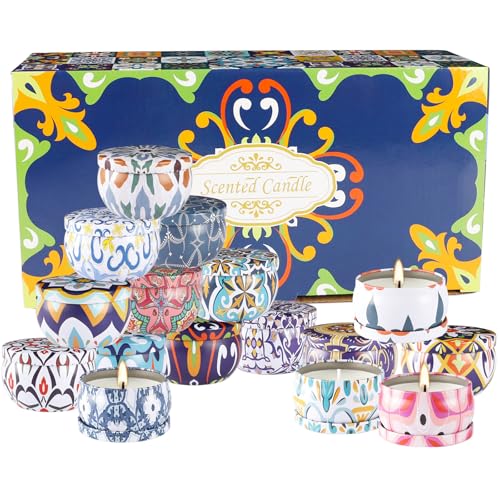Duft Kerzengeschenke Set Für Heimische Soja Stunden Brennen Aromatherapys Kerzen Perfekt Für Geburtstag Mutter Tag Weihnachten Soja Wachs Jar von THINCAN
