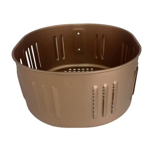 Edelstahlluft Friteuers Liner Teiler 5 5 Zoll Wiederverwendbare Luft Frittierkorb Hitzebeständige Luft Frittiertöpfe Korb Korb von THINCAN