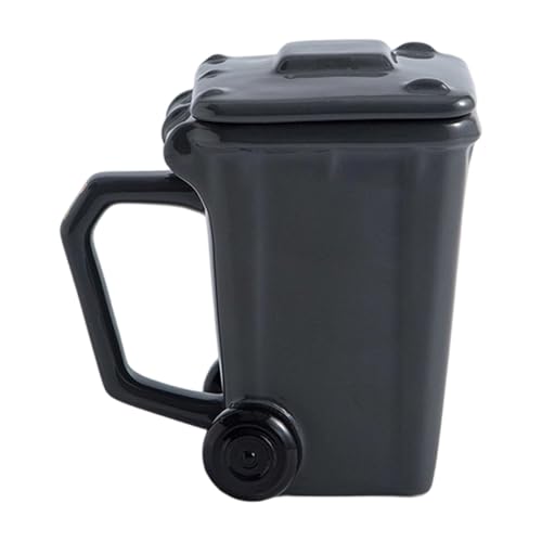 Einblicke Fangmüll Können Keramikbecher 400 Ml Mülldose Becher Perfekt Für Den Täglichen Gebrauch Und Die Einzigartige Gibierende Kreative Müllbehälter Kaffeetasse Perfekt von THINCAN