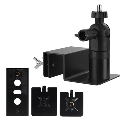 Einstellbare Überwachungskamera Halterung Mit Mehreren Abgewinkelten Rotation Hochleistungs Edelstahlbasis Für Solarkameras Easy Installation Camera Bracket Kit von THINCAN