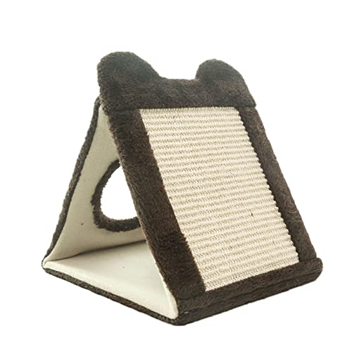 Für Katzenkratzerbrett Langlebige Sisal Kitten Dreieckskratzer Kratzer Pad Für Innenkatzen Schleifen Krallen Die Möbel Schützen von THINCAN