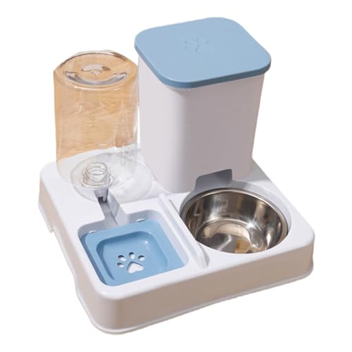 Futtermittelfutter In Großer Kapazität 2in1 Wasserspender Und Lebensmittelschale Kleine Hundebereich Automatische Feeder Für Die Tägliche Bewässerung Für Katzenspender Futtermittelfutter In Großer Kapazität 2in1 Wasserspender Und Lebensmittelschale Kleine Hundebereich Automatische Feeder Für Die Tägliche Bewässerung Für Katzenspender von THINCAN