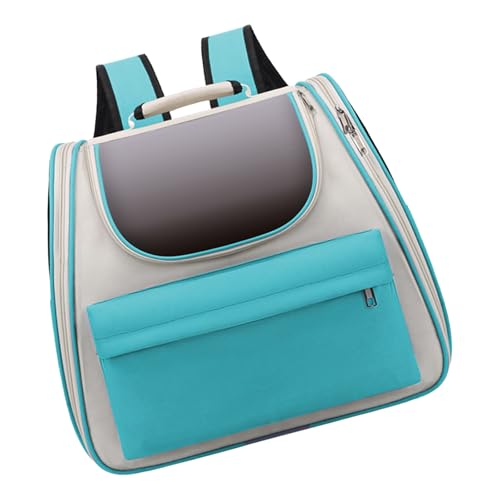 THINCAN Haustier Rucksack Katzenträger Tasche Weiche Kapazität Mit Fenster Atmungsaktiv von THINCAN