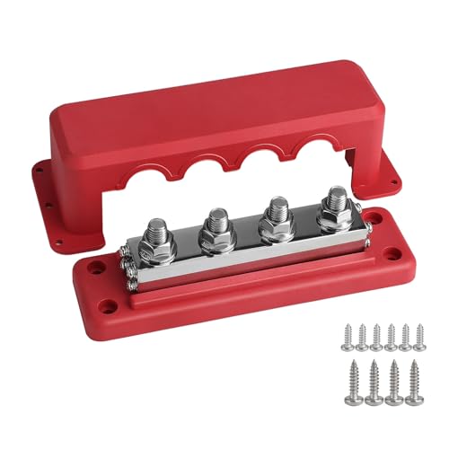 Heavy Duty 600A Bus Power Distribution Block Buschkasten (3/8 Terminals Stift Design 48 V Heavy Duty 600A Bus Power Distribution Block Buschkasten (3/8 Terminals Stift Design 48 V von THINCAN