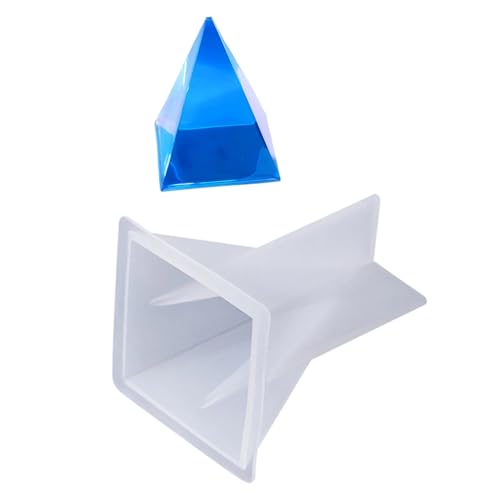 Hohe Clarities Pyramidenform Silikonform Epoxidharz Schmuck Die Wiederverwendbare Handwerkswerkzeug Kerze Seifenform Silikonpyramidenform Für Die Heimdekoration Machen von THINCAN