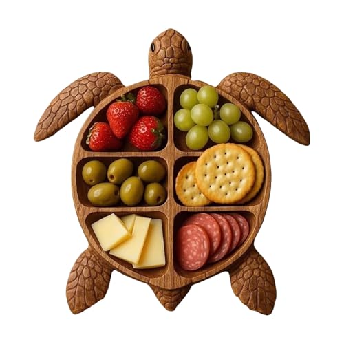 Holz Servierbrett Mit Schildkröten Form Funny Animal Platter Snacks Organisatoren Tablett Für Einfache Aufbewahrung Lässig Unterhaltsame Holzkäsebrett Holz Servierbrett Mit Schildkröten Form Funny Animal Platter Snacks Organisatoren Tablett Für Einfache Aufbewahrung Lässig Unterhaltsame Holzkäsebrett von THINCAN