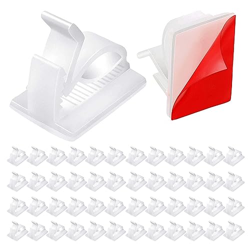 Kabelclip Draht Organisatoren Schreibtisch Selbstklebender Tropfendrahthalter Kabelmanagement Kabel Fixe Klemme Für Home Office von THINCAN