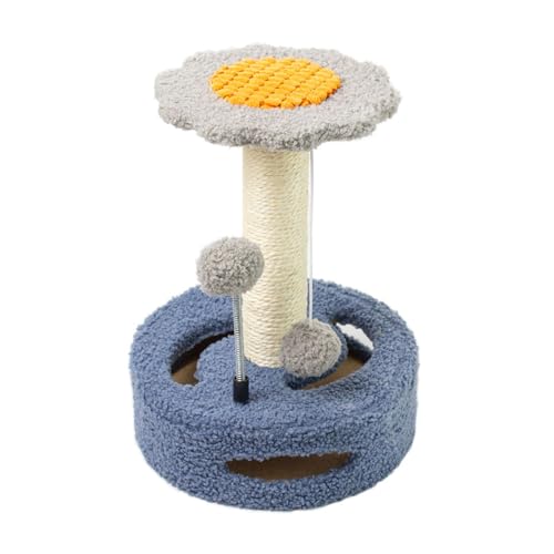 Katzenkratzer Säulen Spurbällchen Basisvorräte Für Innenkatze Sisal Crocker SONNENFLOME Theme Crocker GLACK KUGEN von THINCAN