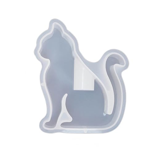 Kerzenhalter Silikonform Katze Form Kerzenharzform Kerzenständer Harzform Handgefertigtes Gipsformhandwerk Kerzenhalter Silikonform Katze Form Kerzenharzform Kerzenständer Harzform Handgefertigtes Gipsformhandwerk von THINCAN