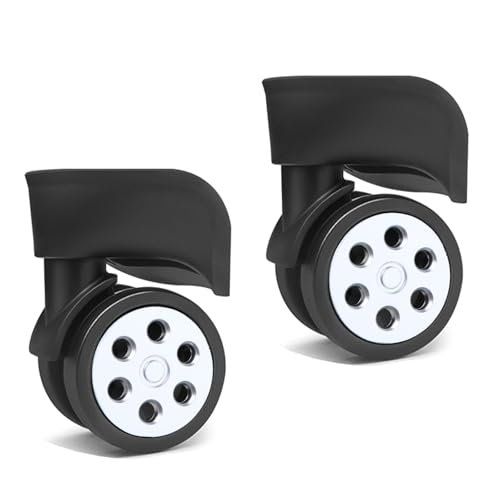 Koffer Hardware Reparaturset 360 Grad Ersatz Trolley Casters Paarthwerksanwältigter Trolley Caster Kofferraumräder von THINCAN