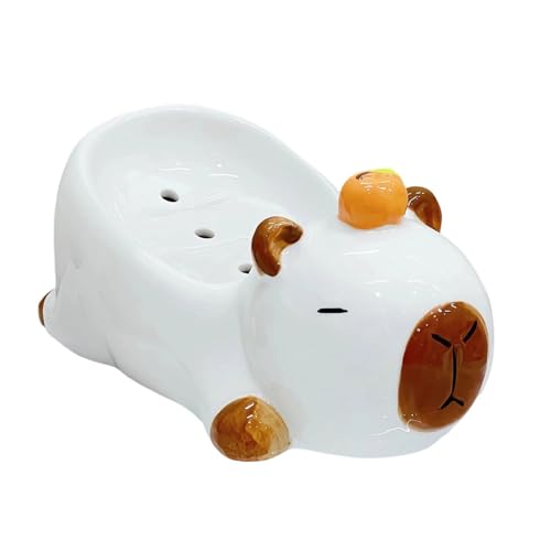 Kreatives Badezimmerseife Mit Cartoon Capybaras Tablett Entleeren Neue Capybaras Reise Seifenschachtel von THINCAN