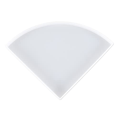 Lüfterförmige Regalschale Epoxidharz Formstand Ständer Platte Silikonform Handwerks Home Ornamente Form Form von THINCAN