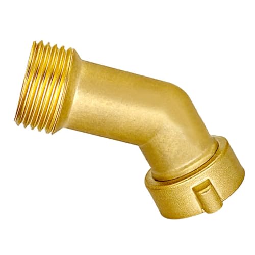 Messing Zwei Ohren Oder 45 Grad Ellbogen Wasserschlauchadapter Korrosionsbeständige Messing Ellbogenanschlüsse Schnellfest Für Boote von THINCAN
