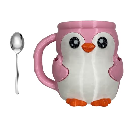 Multifunktionelle Pinguine Formeis Eispintshalter Mit Geheimen Lagerschubladen Frostschutzmittel Und Doppellöffel Süße Penguine Eiscreme Tassenhülle Multifunktionelle Pinguine Formeis Eispintshalter Mit Geheimen Lagerschubladen Frostschutzmittel Und Doppellöffel Süße Penguine Eiscreme Tassenhülle von THINCAN