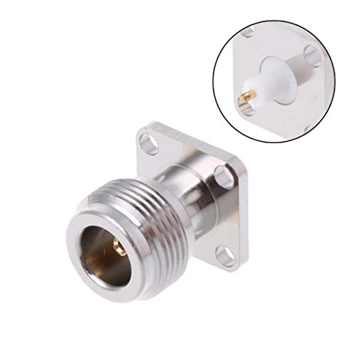 N KFD-5 N Weibliche Panel Mount RF Coax Anschluss Flanschlötlot Nickelpated von THINCAN