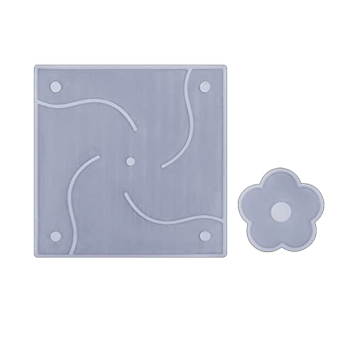 Rotierende Windmühlenharzgussform Home Office Desktop Machen Formen Bastelwerkzeug Handgefertigtes Geburtstagsgeschenk von THINCAN