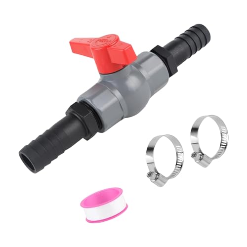 Runde Ventile Für Stabile Kunststoff Runde Interne Gewinde 25 Mm Stachelschlauchanschlüsse Zubehör Für Pool Bewässerungsleitungssysteme Pool Absperrventile von THINCAN