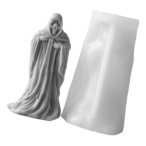 Schädelförmige Wiederverwendbare Silikonform Halloweens Food Grade Materials Crafting Tool Für Detaillierte Kerzenseife Kreation Handgefertigte Kerzenversorgungen Schädelförmige Wiederverwendbare Silikonform Halloweens Food Grade Materials Crafting Tool Für Detaillierte Kerzenseife Kreation Handgefertigte Kerzenversorgungen von THINCAN