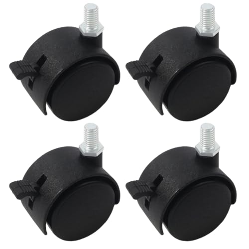 Set Von 4 Möbelrollen Mit Glattem Rolling & Vollkürzlich Action Stille Rolling Casters Möbel Ersatzräder Set Von 4 Möbelrollen Mit Glattem Rolling & Vollkürzlich Action Stille Rolling Casters Möbel Ersatzräder von THINCAN