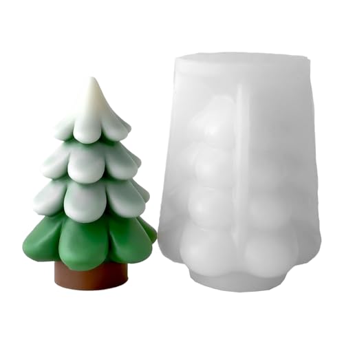 Silikonformen Epoxidharz Formen Weihnachtsbaumkerzen Ornament Gussformen Weihnachtsbaum Kerze Silikon Ornament Epoxidharz von THINCAN