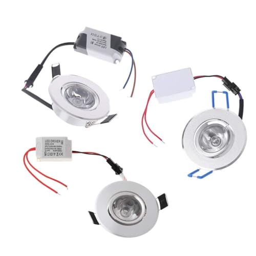 THINCAN 1W LED Leuchten 85-265V Schrank Downlight Deckenlampe von THINCAN