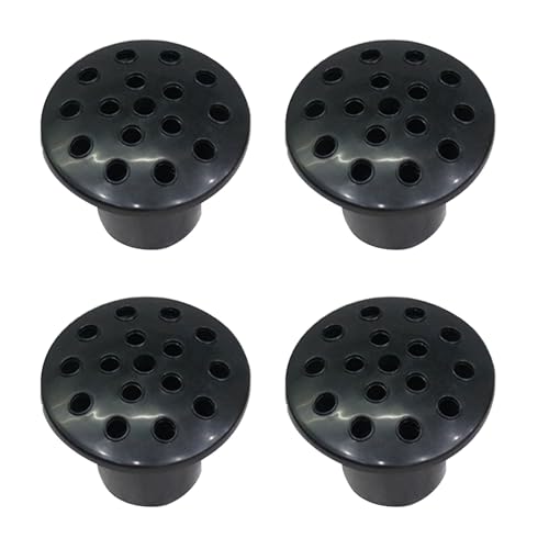 THINCAN 2/4pcs Grabblumenhalter Mit Deckel Hausgarten Grabes Gedenkgrabsteine Vase Praktische Blumenhalter Starker Hof Display Ständer von THINCAN
