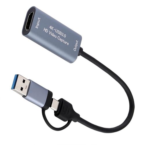 THINCAN 2K Video Erfasst Karten USB+Typ C Zu HDTV Video Grabbers Recorder Für Game Camcorder Kamera Aufnahme Live Streaming von THINCAN