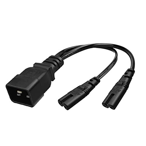 THINCAN 3-zeitlicher C20 Bis C7+C7-Steckeradapterkabel Für Männliche Stecker Weibliche Sockelkonverterkabel Y Splitter Stromleitung von THINCAN