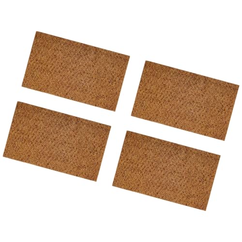 THINCAN 4pcs Haustier Terrarien Mit Feuchtigkeit Versorgtes Teppich Kokosnuss Fasersubstrat Liner Für Schlangen Und Gesunde Lebensräume Accessoire Kokosfasermatte THINCAN 4pcs Haustier Terrarien Mit Feuchtigkeit Versorgtes Teppich Kokosnuss Fasersubstrat Liner Für Schlangen Und Gesunde Lebensräume Accessoire Kokosfasermatte von THINCAN