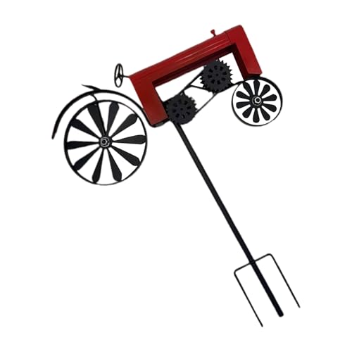 THINCAN Antike Metall Traktoren Windmühle Gartenverzierung Mit Spinnerrädern Eisenkunst Handwerk Windrad Für Blumenbett Landschaft Metall Windmühle Gartenverzierung THINCAN Antike Metall Traktoren Windmühle Gartenverzierung Mit Spinnerrädern Eisenkunst Handwerk Windrad Für Blumenbett Landschaft Metall Windmühle Gartenverzierung von THINCAN
