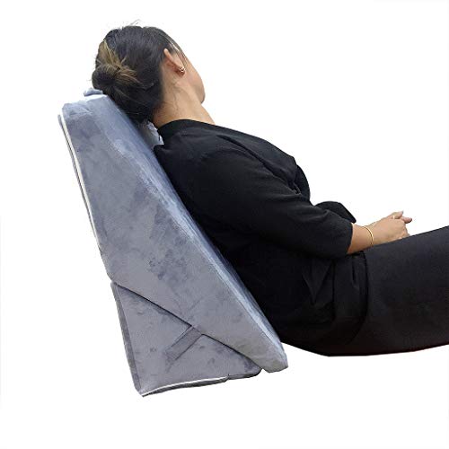 THINCAN Bett Keilkissen Set Nach Der Memory Schaumkissen Kissen Zum Schlafbaren Verstellbaren Bein Rückenstütze Arm Kissen Bodenstuhl Mit Rückenstütze von THINCAN