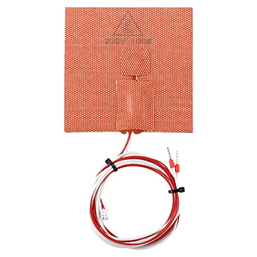 THINCAN Erhitztes Bett 3D Drucker Heatbettkissen Wunderbare Silikonheizung Für V0 Drucker 100W 220 V 100x100 Mm/3 9x3.9in THINCAN Erhitztes Bett 3D Drucker Heatbettkissen Wunderbare Silikonheizung Für V0 Drucker 100W 220 V 100x100 Mm/3 9x3.9in von THINCAN