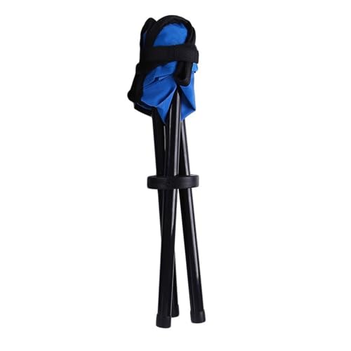 THINCAN Gartenklapper Sitzstativstuhl Faltbare 3 Beinstuhl Zum Wandern Camping Fischerei Picknicks Stativhocker Tragbar von THINCAN