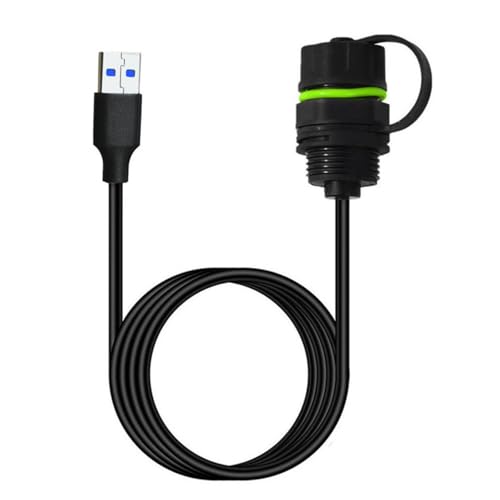 THINCAN IP68 USB3.0 Flushes Montieradapter Silikon Versiegelt USB3.0 Kabel Für Harte Umgebung 100 Cm Staub/Wasserschutz von THINCAN