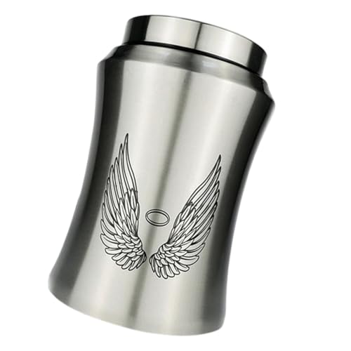 THINCAN Kleine Einäscherung Aschehalter Edelstahl Denkmäler Kürbler Ashes Begräbnis Urne Für Haustier Safe Sealing Outdoor Safe Haustierfeind THINCAN Kleine Einäscherung Aschehalter Edelstahl Denkmäler Kürbler Ashes Begräbnis Urne Für Haustier Safe Sealing Outdoor Safe Haustierfeind von THINCAN