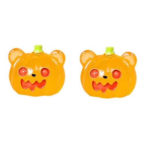 THINCAN Kreative Halloween Illuminating Pumpkins Miniatur Landschaft Ornamente Für Garten Tabletop Dekoration Kreative Halloweens Landschaft von THINCAN