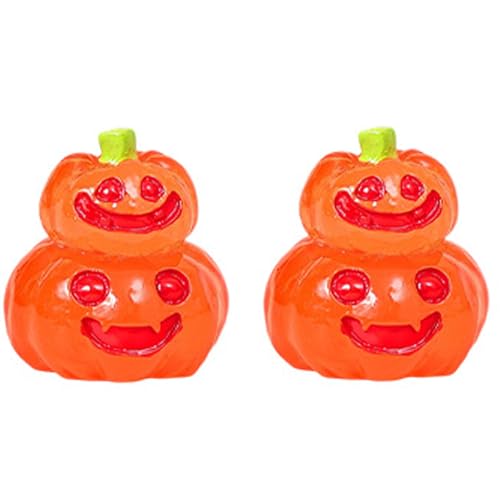THINCAN Kreative Halloween Illuminating Pumpkins Miniatur Landschaft Ornamente Für Garten Tabletop Dekoration Kreative Halloweens Landschaft von THINCAN