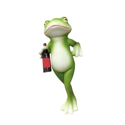 THINCAN Kreativer Hängende Pflanzer Decors Dekore Gartenharz Frösche Pflanzgefäß Innenpflanzendekorationen Für Blumentöpfe Gartenfrösche Wand Hanging von THINCAN