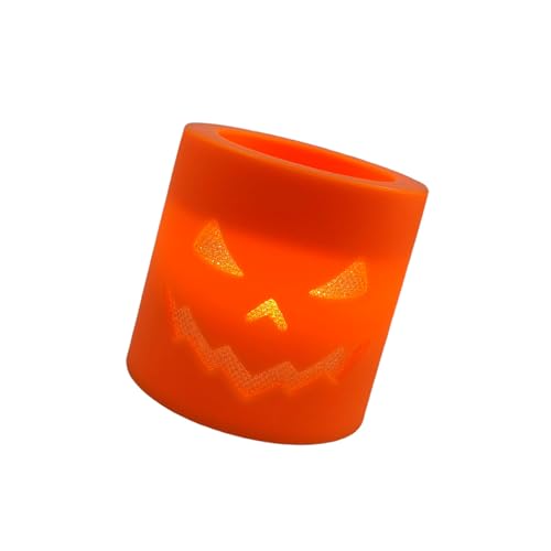 THINCAN Kürbiskopfkerzen Licht Halloween Dekorative Nachtlicht Flameless Kerzendekoration Für Party Festival Atmosphären Leuchtet Kürbiskopf LED LAMP THINCAN Kürbiskopfkerzen Licht Halloween Dekorative Nachtlicht Flameless Kerzendekoration Für Party Festival Atmosphären Leuchtet Kürbiskopf LED LAMP von THINCAN