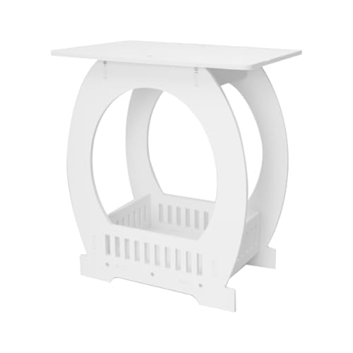 THINCAN Minimalistische Räumliche Effiziente Betten Tisch Mit Glattem Rundem Fuß Leicht Zu Reinigen Zu Reinigen Oberflächen Perfekt Für Schlafzimmer Raum THINCAN Minimalistische Räumliche Effiziente Betten Tisch Mit Glattem Rundem Fuß Leicht Zu Reinigen Zu Reinigen Oberflächen Perfekt Für Schlafzimmer Raum von THINCAN