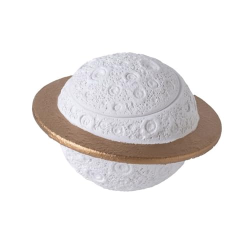 THINCAN Planet Designs Haustierfeindungsbehälter Aschehalter Zemente Urne Glas Wetterfeste Innenräume Outdoor Keepsakes Portland Zement Pet Container von THINCAN