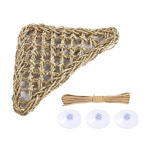 THINCAN Reptilien Graskissen Haustierbett Große Terrarien Dekoration Meshes Bett Zum Klettern des Haustieres Habing Habitat Accessoire von THINCAN