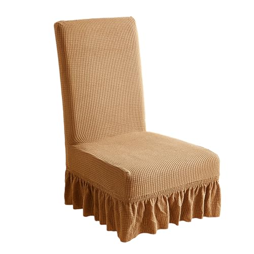 THINCAN Stuhlabdeckung Stretch Esssitzabdeckung Mit Long Rückenabdeckung Stuhl Waschbar Für Haushaltszimmer von THINCAN