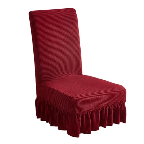 THINCAN Stuhlabdeckung Stretch Esssitzabdeckung Mit Long Rückenabdeckung Stuhl Waschbar Für Haushaltszimmer von THINCAN