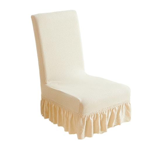THINCAN Stuhlabdeckung Stretch Esssitzabdeckung Mit Long Rückenabdeckung Stuhl Waschbar Für Haushaltszimmer von THINCAN