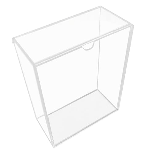 THINCAN Zeitgenössische Klare Desktop Tablett Dekorative Aufbewahrungsbehälter Display Hülle Für Handwerk Zubehör Desk Arrangement Acryl Desktop Organisatoren von THINCAN