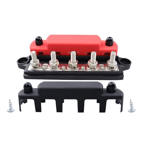 Terminal Bus Block Block Bussbar5 Pfosten Für Auto Marine Auto Pickup Anhängerschiff 48 V 300A von THINCAN